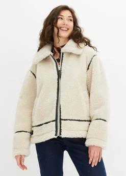 Femme bonprix Vestes & Manteaux|Veste en sherpa