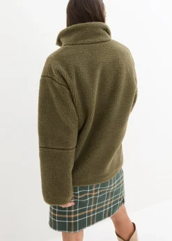 bonprix Veste en sherpa doublée|Femme Vestes & Manteaux