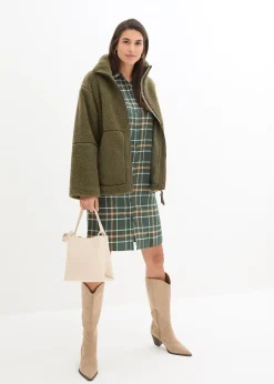 bonprix Veste en sherpa doublée|Femme Vestes & Manteaux