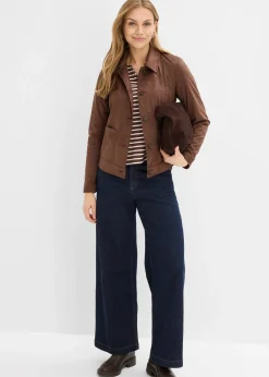 Femme bonprix Vestes & Manteaux|Veste en suédine