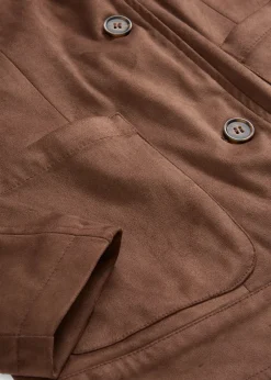 Femme bonprix Vestes & Manteaux|Veste en suédine