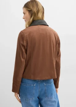 bonprix Veste en suédine|Femme Vestes & Manteaux