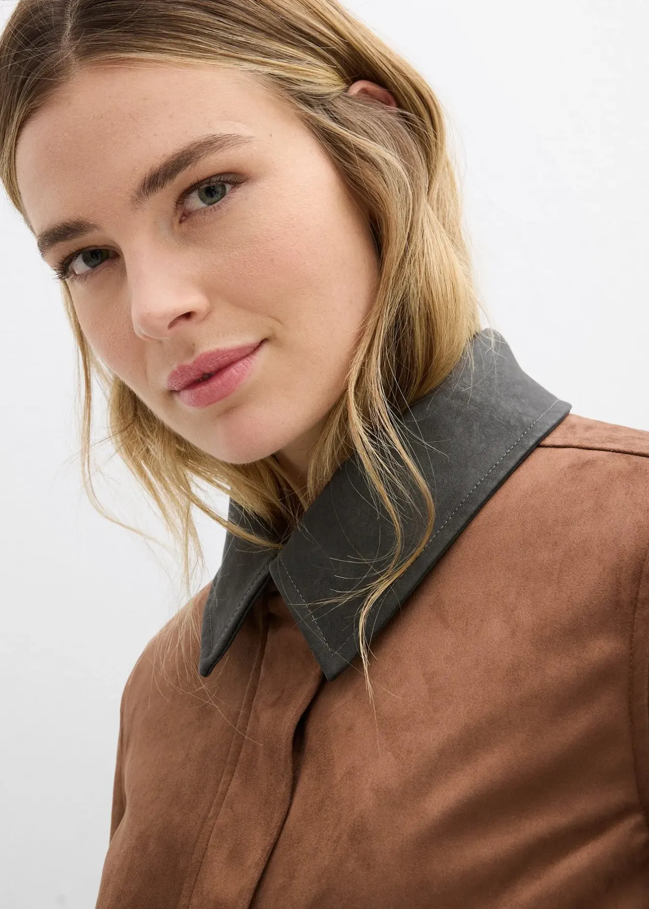 bonprix Veste en suédine|Femme Vestes & Manteaux