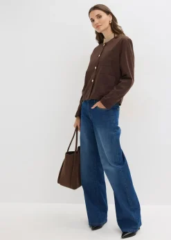 bonprix Veste en suédine|Femme Vestes & Manteaux