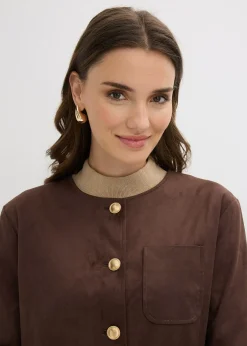 bonprix Veste en suédine|Femme Vestes & Manteaux