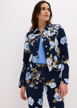 bonprix Veste en twill de coton|Femme Vestes & Manteaux