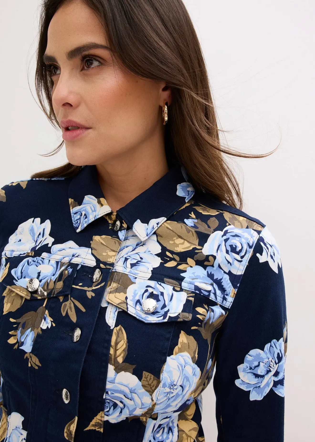 bonprix Veste en twill de coton|Femme Vestes & Manteaux