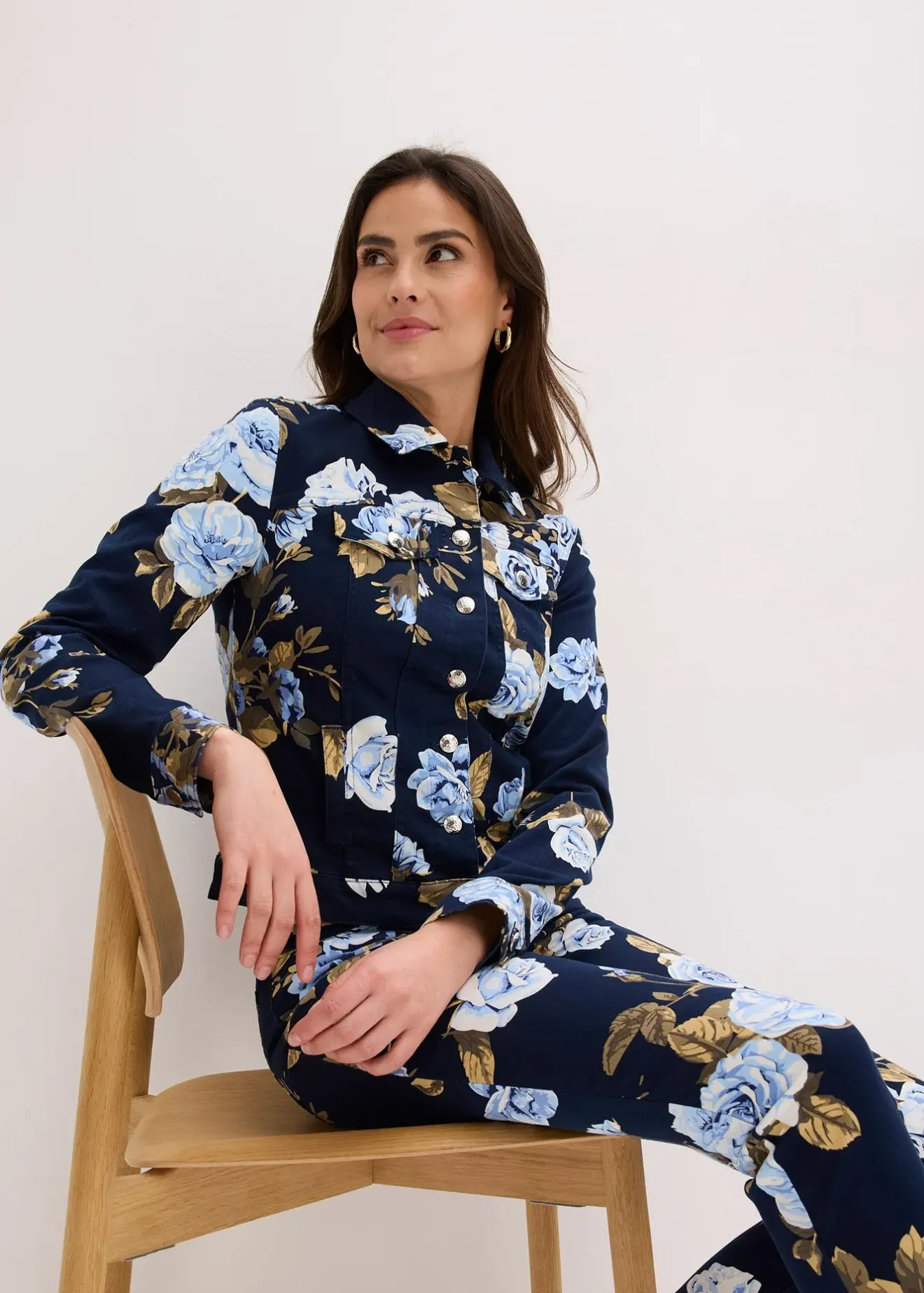 bonprix Veste en twill de coton|Femme Vestes & Manteaux