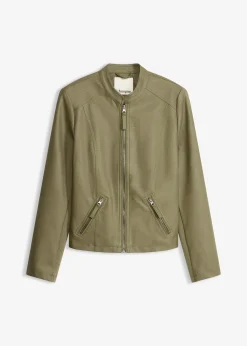 Femme bonprix Vestes & Manteaux|Veste enduite en viscose