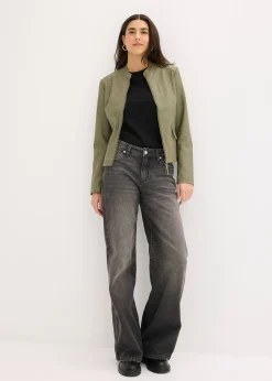 Femme bonprix Vestes & Manteaux|Veste enduite en viscose