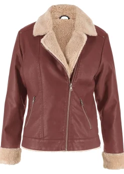 bonprix Veste enduite et doublée|Femme Vestes & Manteaux