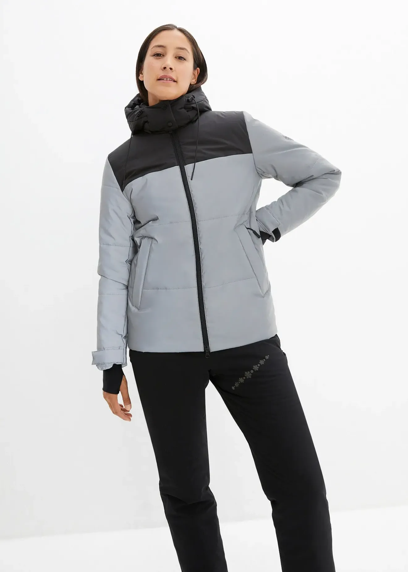 Femme bonprix Vestes & Manteaux|Veste fonctionnelle matelassée, réfléchissante