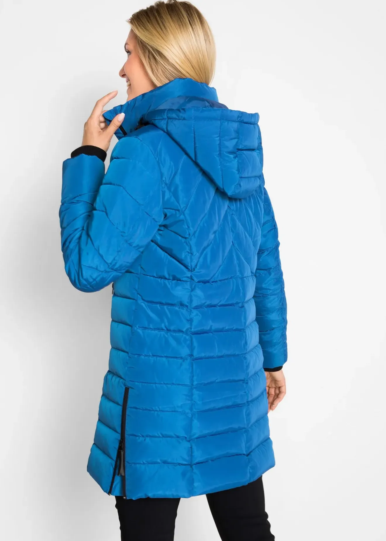 Femme bonprix Vestes & Manteaux|Veste longue matelassée, rembourrée