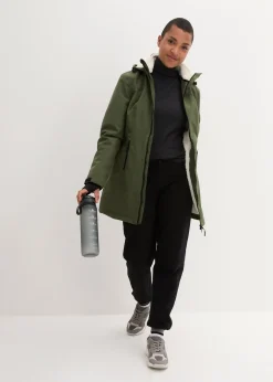 Femme bonprix Vestes & Manteaux|Veste longue outdoor imperméable, doublée sherpa