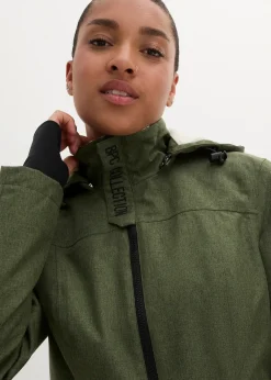 Femme bonprix Vestes & Manteaux|Veste longue outdoor imperméable, doublée sherpa