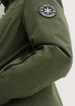 Femme bonprix Vestes & Manteaux|Veste longue outdoor imperméable, doublée sherpa