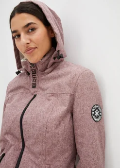 bonprix Veste longue outdoor imperméable, doublée sherpa|Femme Vestes & Manteaux