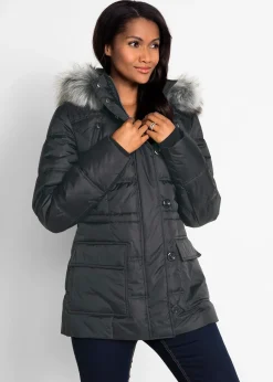 Femme bonprix Vestes & Manteaux|Veste matelassée à capuche