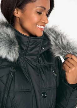 Femme bonprix Vestes & Manteaux|Veste matelassée à capuche