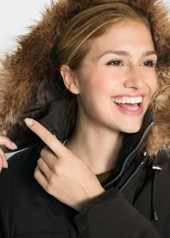 Femme bonprix Vestes & Manteaux|Veste matelassée à capuche, doublée