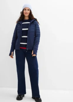 Femme bonprix Vestes & Manteaux|Veste matelassée déperlante avec softshell