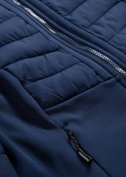 Femme bonprix Vestes & Manteaux|Veste matelassée déperlante avec softshell