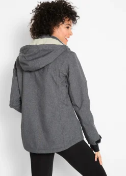 Femme bonprix Vêtements De Plein Air|Vêtements De Sport|Veste outdoor fonctionnelle avec intérieur polaire peluche, imperméable