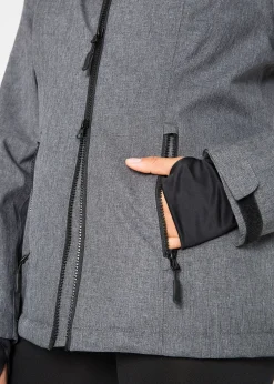 Femme bonprix Vêtements De Plein Air|Vêtements De Sport|Veste outdoor fonctionnelle avec intérieur polaire peluche, imperméable