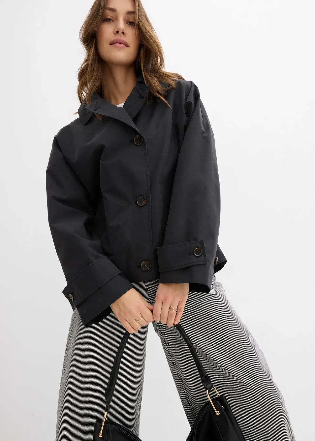 Femme bonprix Vestes & Manteaux|Veste oversize de mi-saison