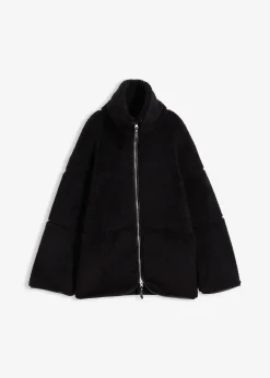 Femme bonprix Vestes & Manteaux|Veste oversize en polaire peluche