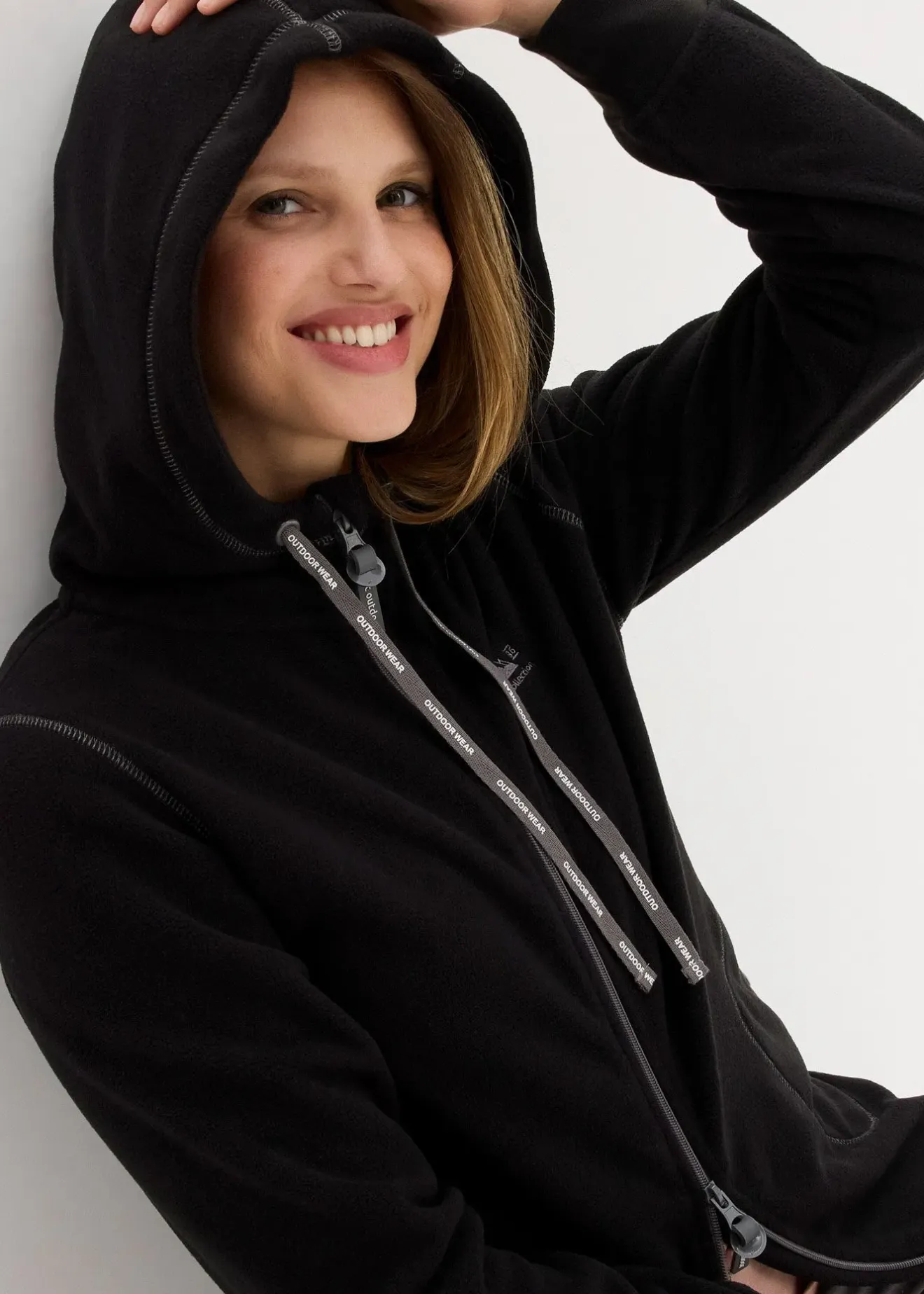 Femme bonprix Sweats|Vestes & Manteaux|Veste polaire avec poches zippées