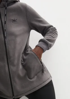 bonprix Veste polaire avec poches zippées|Femme Sweats|Vestes & Manteaux