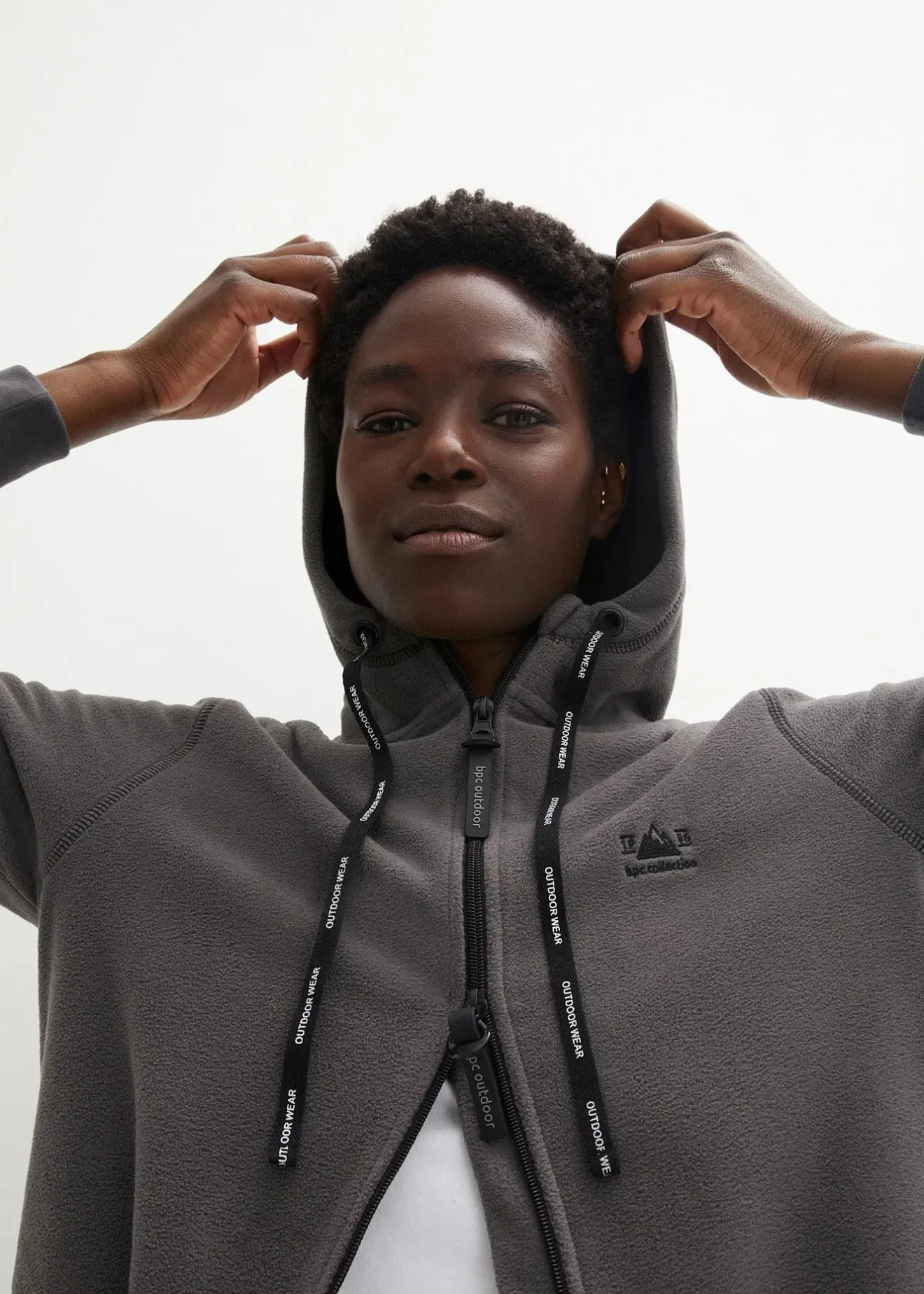 bonprix Veste polaire avec poches zippées|Femme Sweats|Vestes & Manteaux