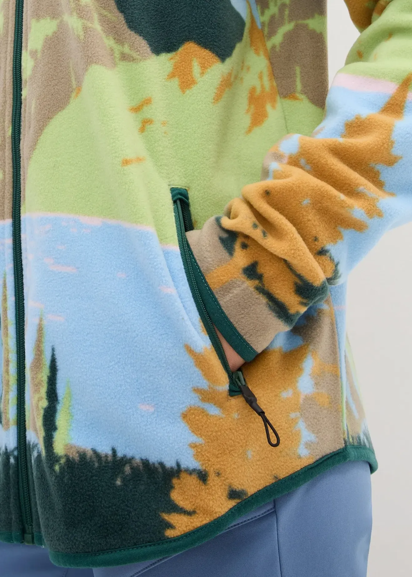 bonprix Veste polaire avec poches zippées|Femme Vêtements Thermiques|Sweats