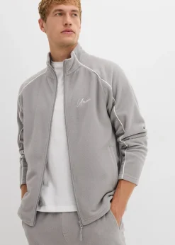 Homme bonprix Vêtements Thermiques|Vêtements De Plein Air|Veste polaire chaude à détails sportifs