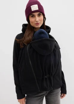 Femme bonprix Femme Enceinte|Veste polaire de grossesse et de portage devant et derrière