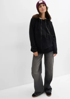 Femme bonprix Femme Enceinte|Veste polaire de grossesse et de portage devant et derrière