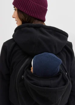 Femme bonprix Femme Enceinte|Veste polaire de grossesse et de portage devant et derrière