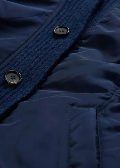 Femme bonprix Vestes & Manteaux|Veste rembourrée à finitions côtelées