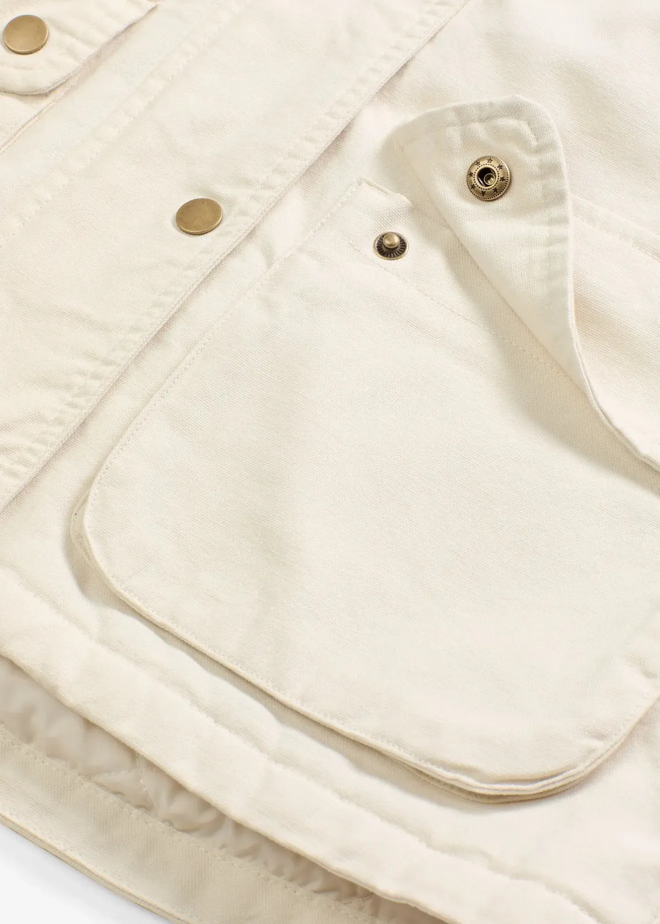 Femme bonprix Vestes & Manteaux|Veste rembourrée en twill