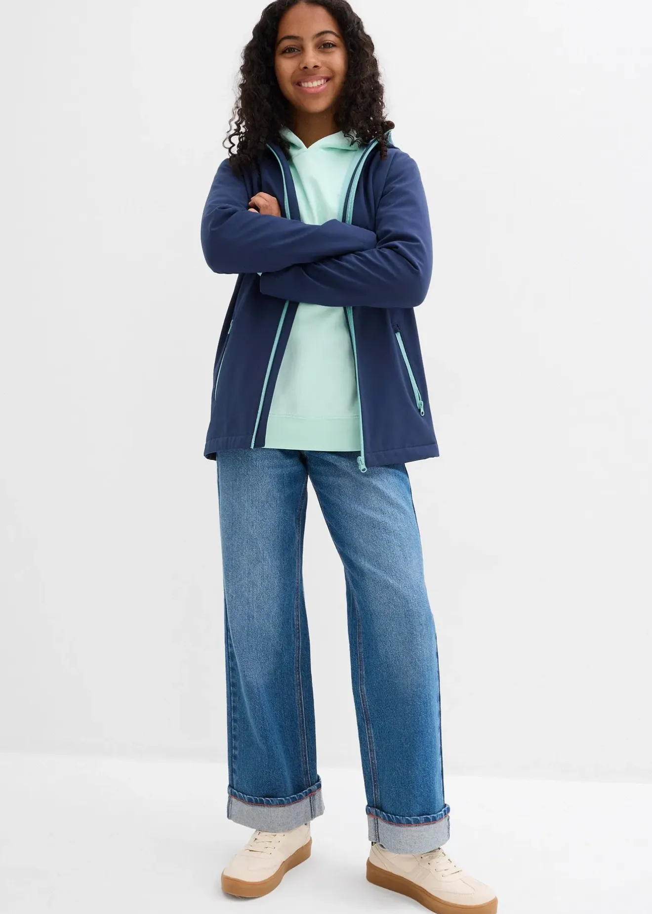 Enfant bonprix Vêtements Enfant|Filles 9-16 Ans·Vestes Outdoor|Veste softshell imperméable à capuche