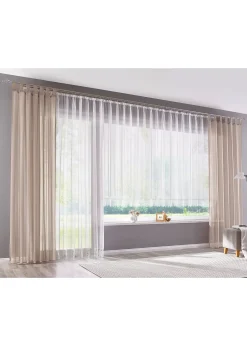 bonprix Voilage à bordure crochet avec polyester recyclé| Stores Voilages