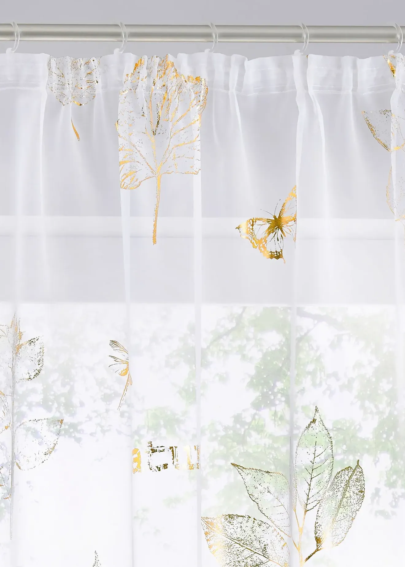 bonprix Voilage à imprimé brillant (1 pce)| Salon·Rideaux & Voilages|Voilages