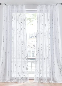 bonprix Voilages|Voilage à imprimé brillant (1 pce)