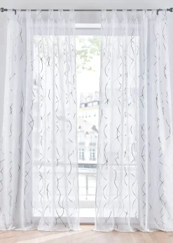 bonprix Voilage à imprimé brillant (1 pce)| Voilages