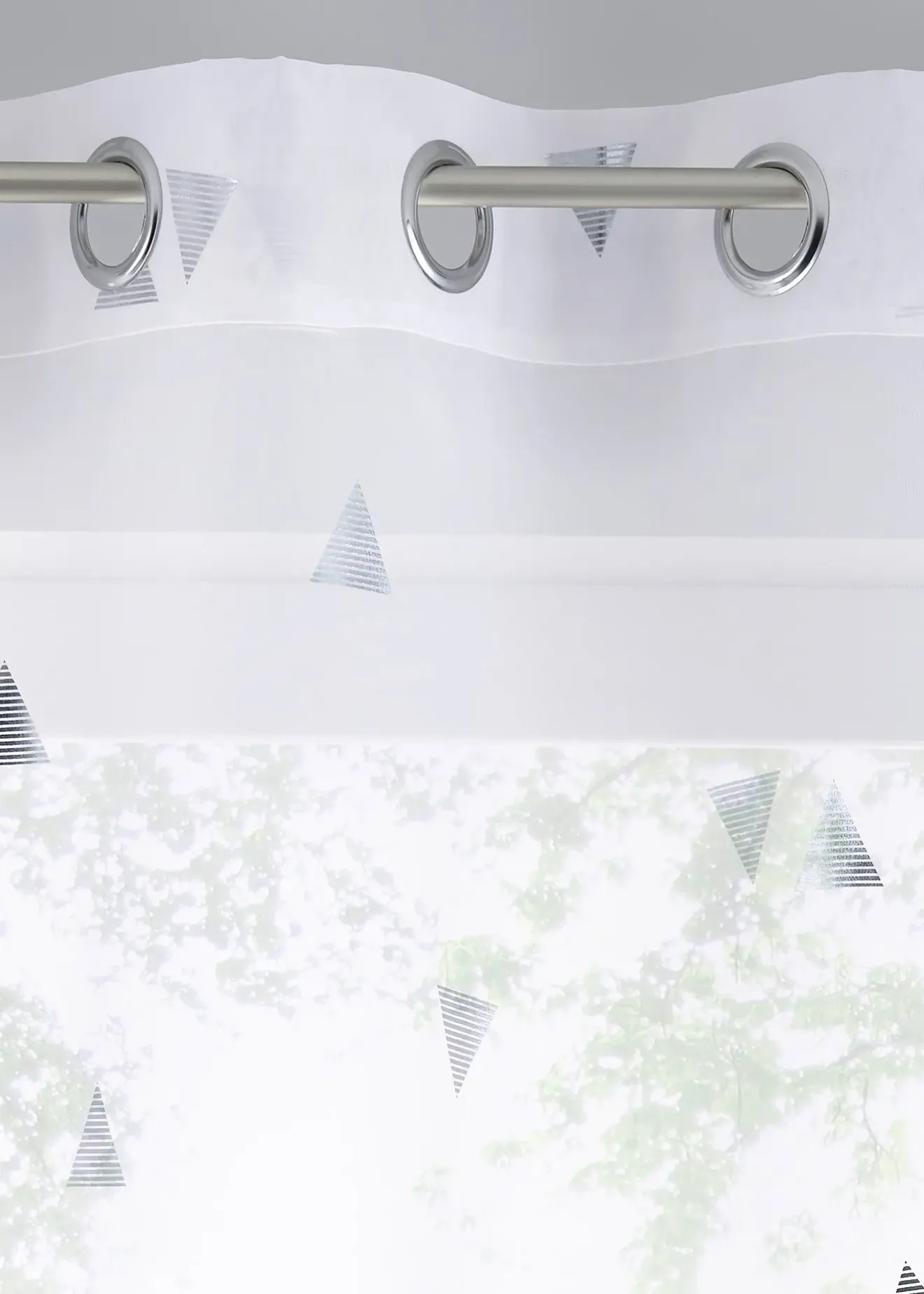 bonprix Salon·Rideaux & Voilages|Voilages|Voilage à imprimé brillant (1 pce)