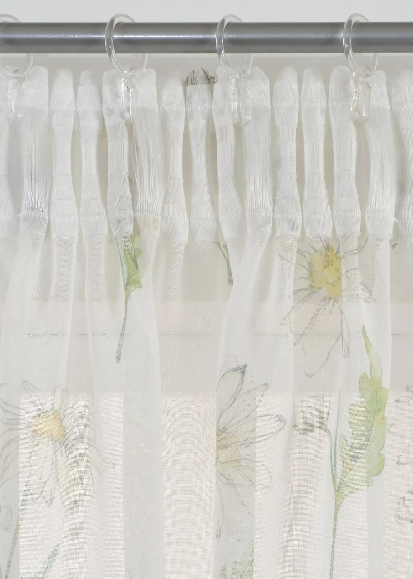 bonprix Salle À Manger·Voilages & Stores Bateaux|Salon·Rideaux & Voilages|Voilage à imprimé floral (1 pce)