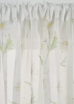 bonprix Salle À Manger·Voilages & Stores Bateaux|Salon·Rideaux & Voilages|Voilage à imprimé floral (1 pce)