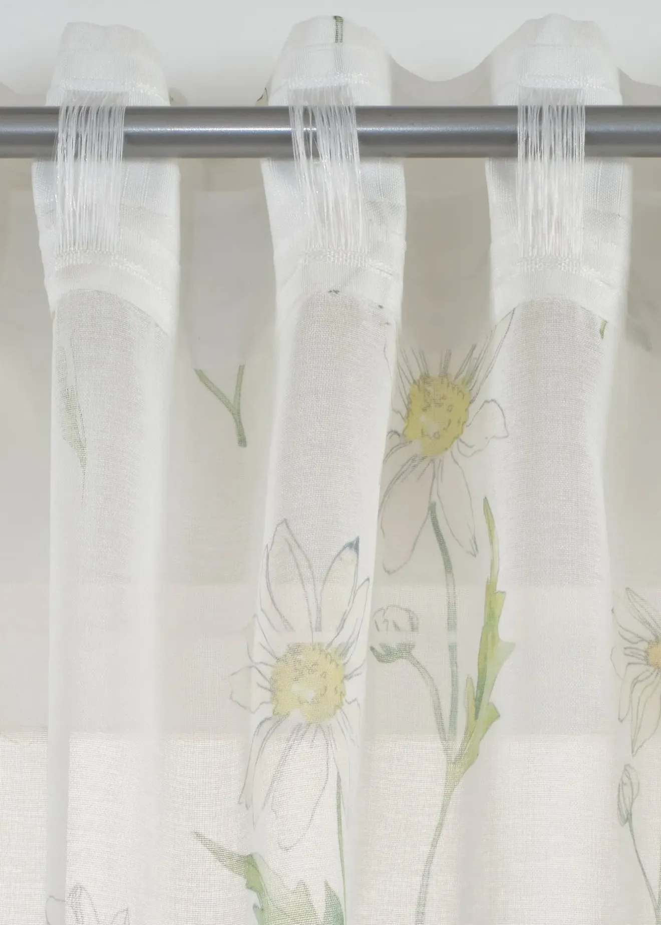 bonprix Salle À Manger·Voilages & Stores Bateaux|Salon·Rideaux & Voilages|Voilage à imprimé floral (1 pce)