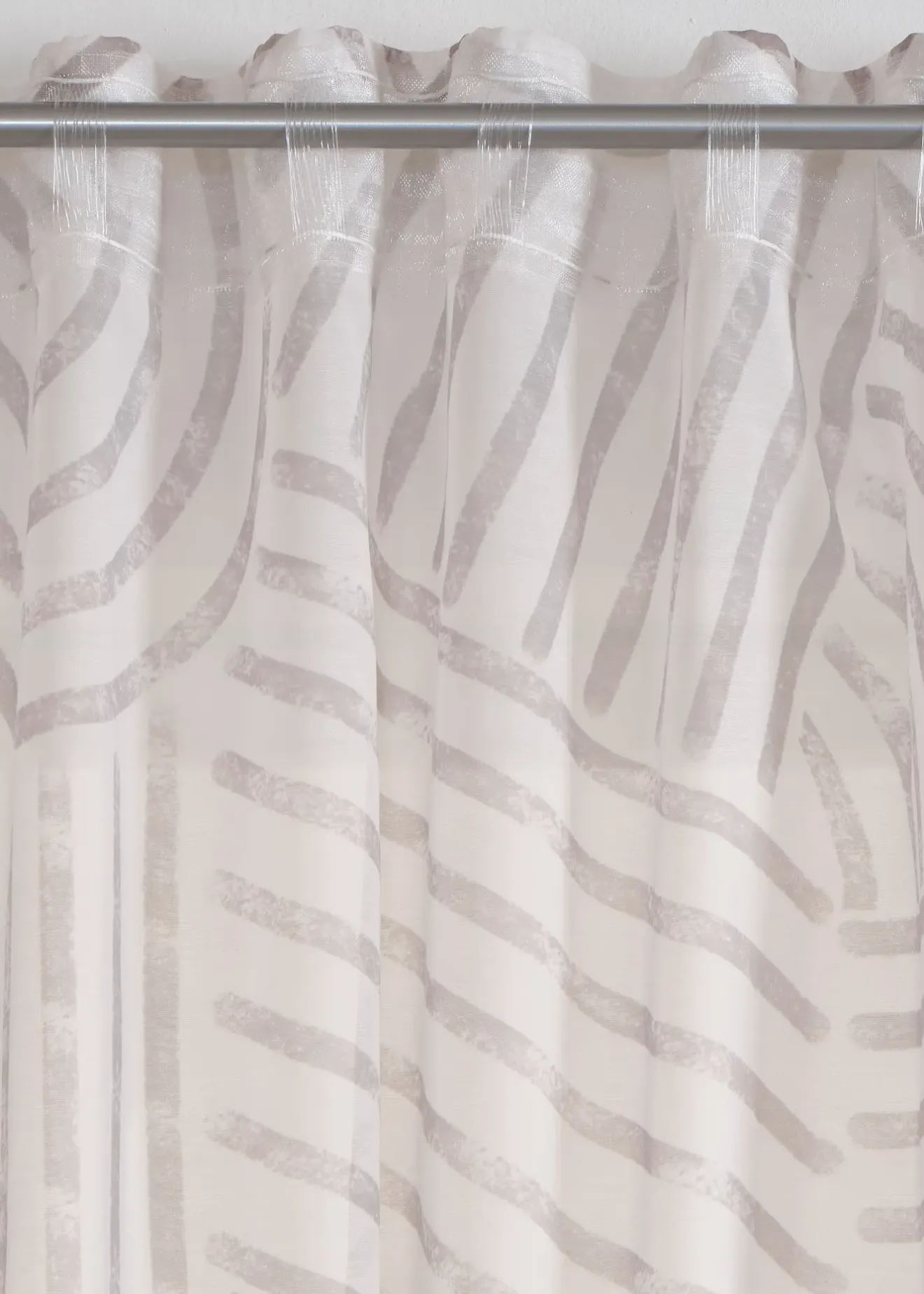 bonprix Voilage à imprimé graphique (1 pce)| Salon·Rideaux & Voilages|Voilages